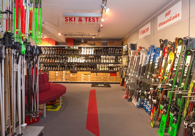 Alles aus einem Haus - Skiverleih, Verkauf und Skidepot
